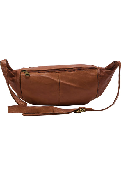 DreiMaster Vintage Damen-Gürteltasche aus Leder