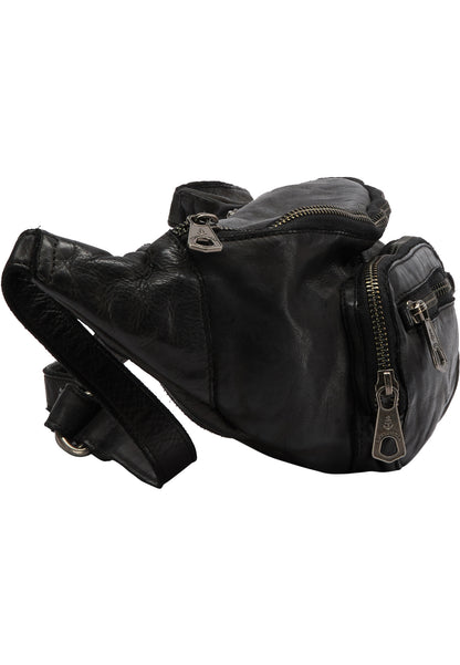 DreiMaster Vintage Damen-Gürteltasche aus Leder