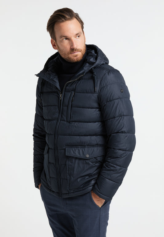 DreiMaster Klassik Men's Wattierte Winterjacke