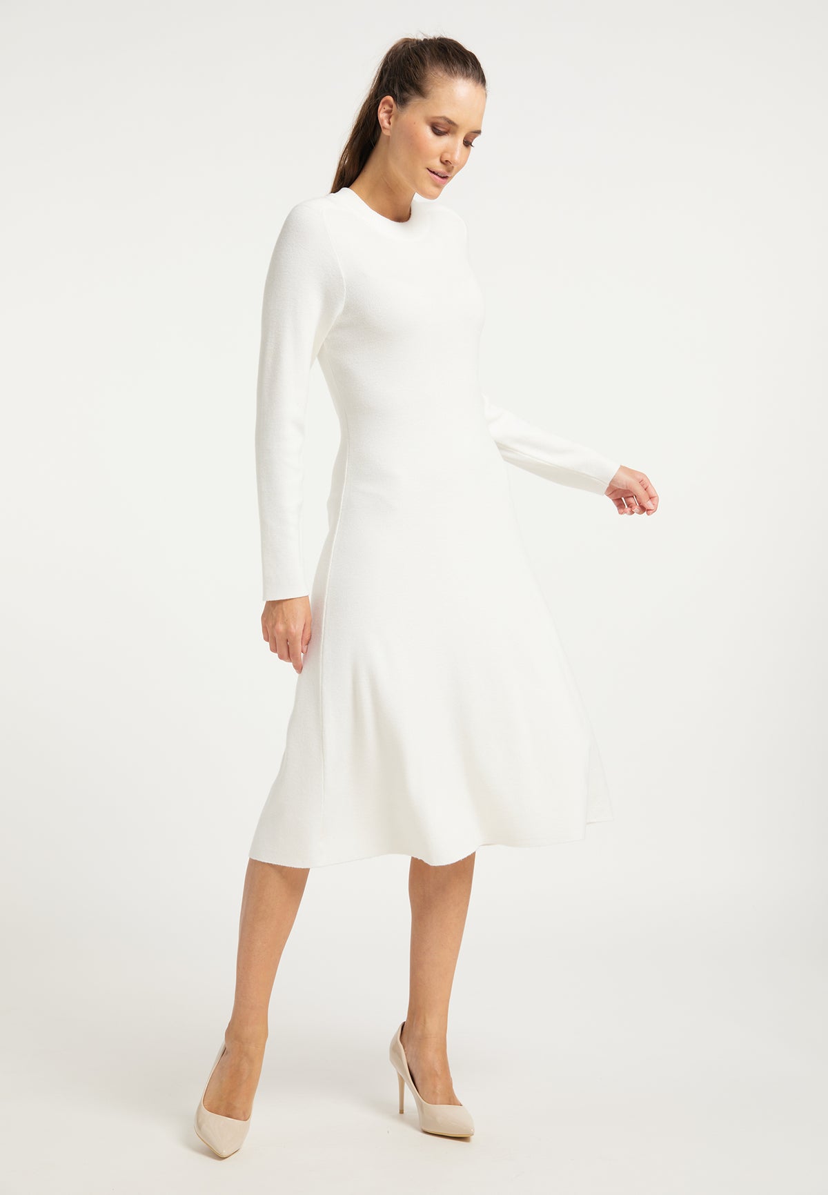 DreiMaster Klassik Damen-Strickkleid