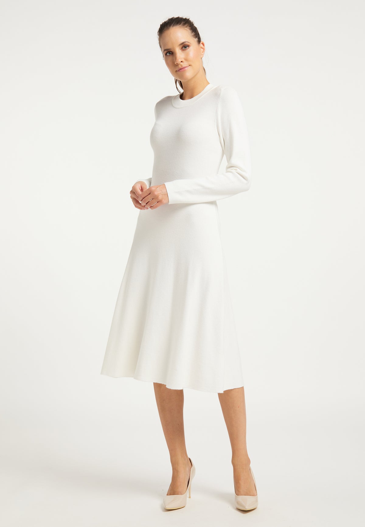 DreiMaster Klassik Damen-Strickkleid