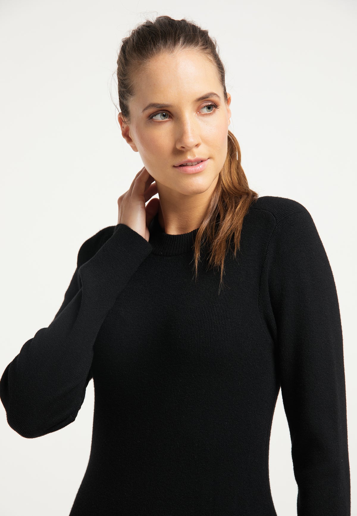 DreiMaster Klassik Damen-Strickkleid