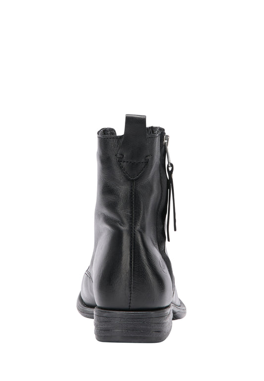 DreiMaster Vintage Damen Weiche Lederstiefeletten