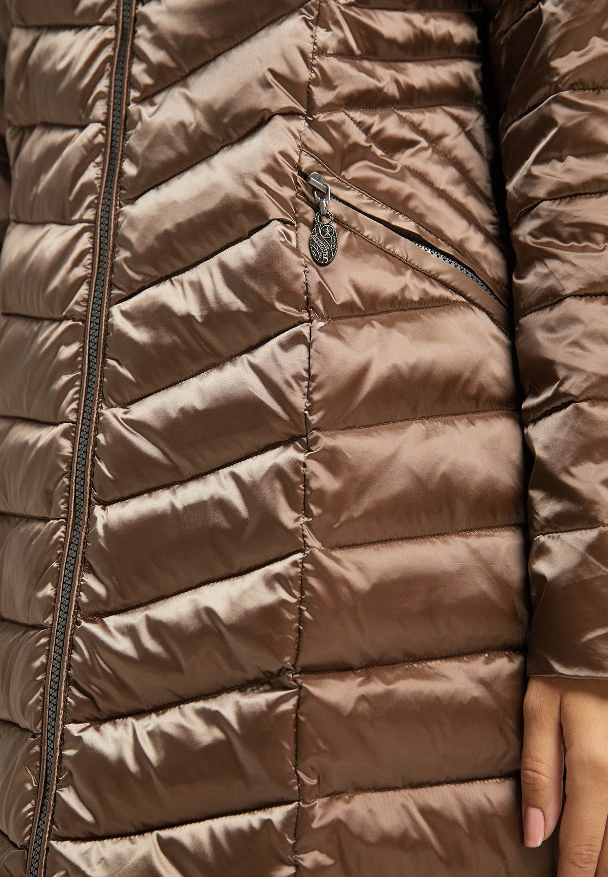 DreiMaster Klassik Women's Steppmantel