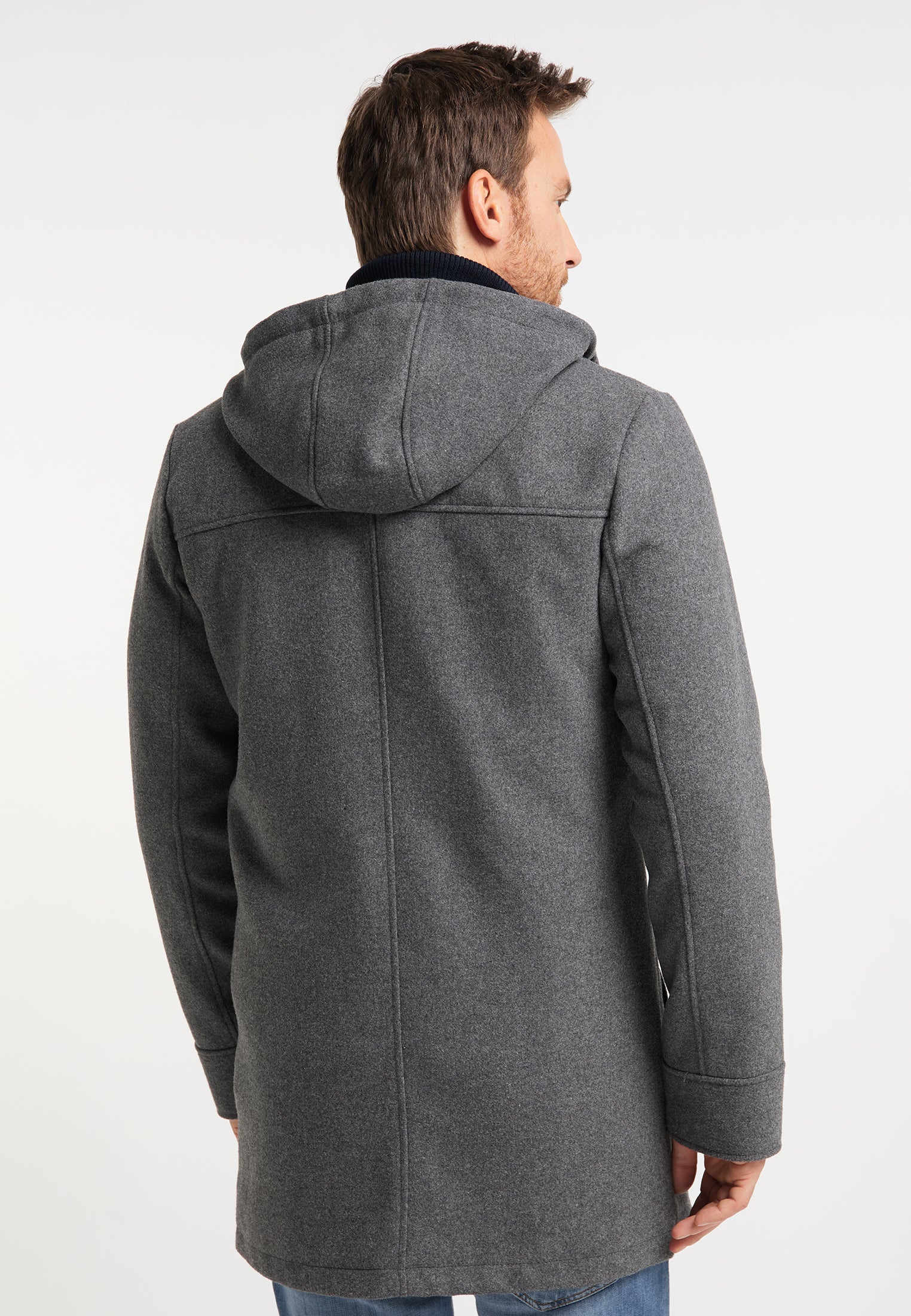 DreiMaster Vintage Herren-Dufflecoat