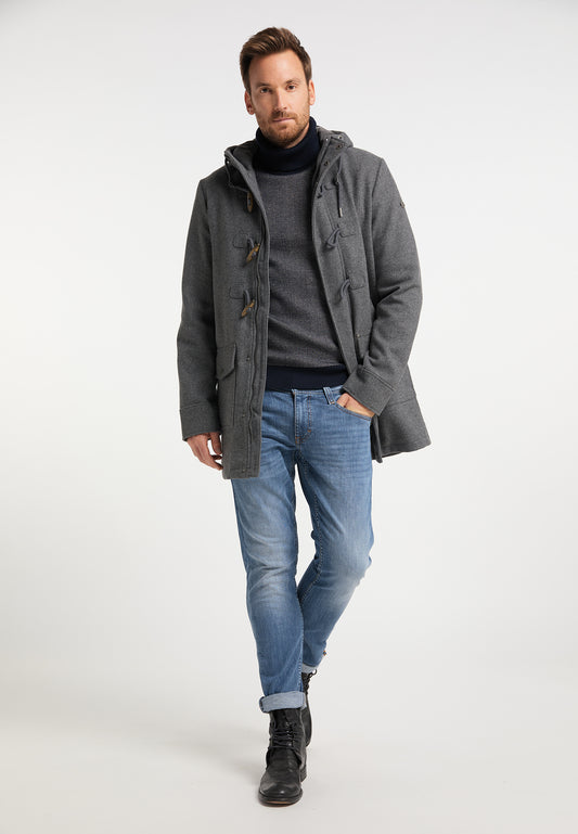 DreiMaster Vintage Herren-Dufflecoat
