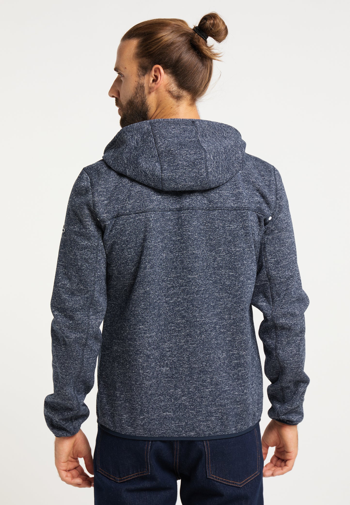 ICEBOUND Herren Funktionale Strickfleecejacke