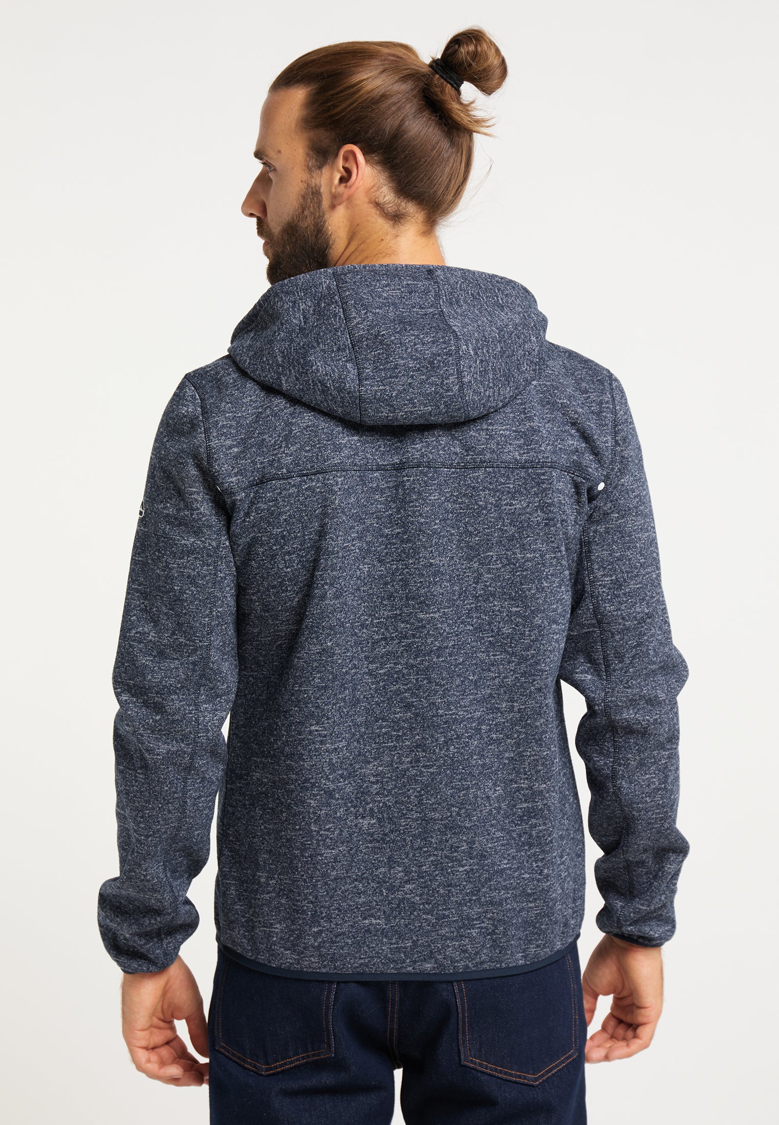 ICEBOUND Herren Funktionale Strickfleecejacke
