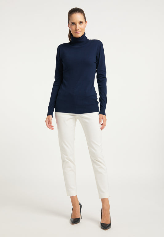 DreiMaster Klassik Damen-Rollkragenpullover