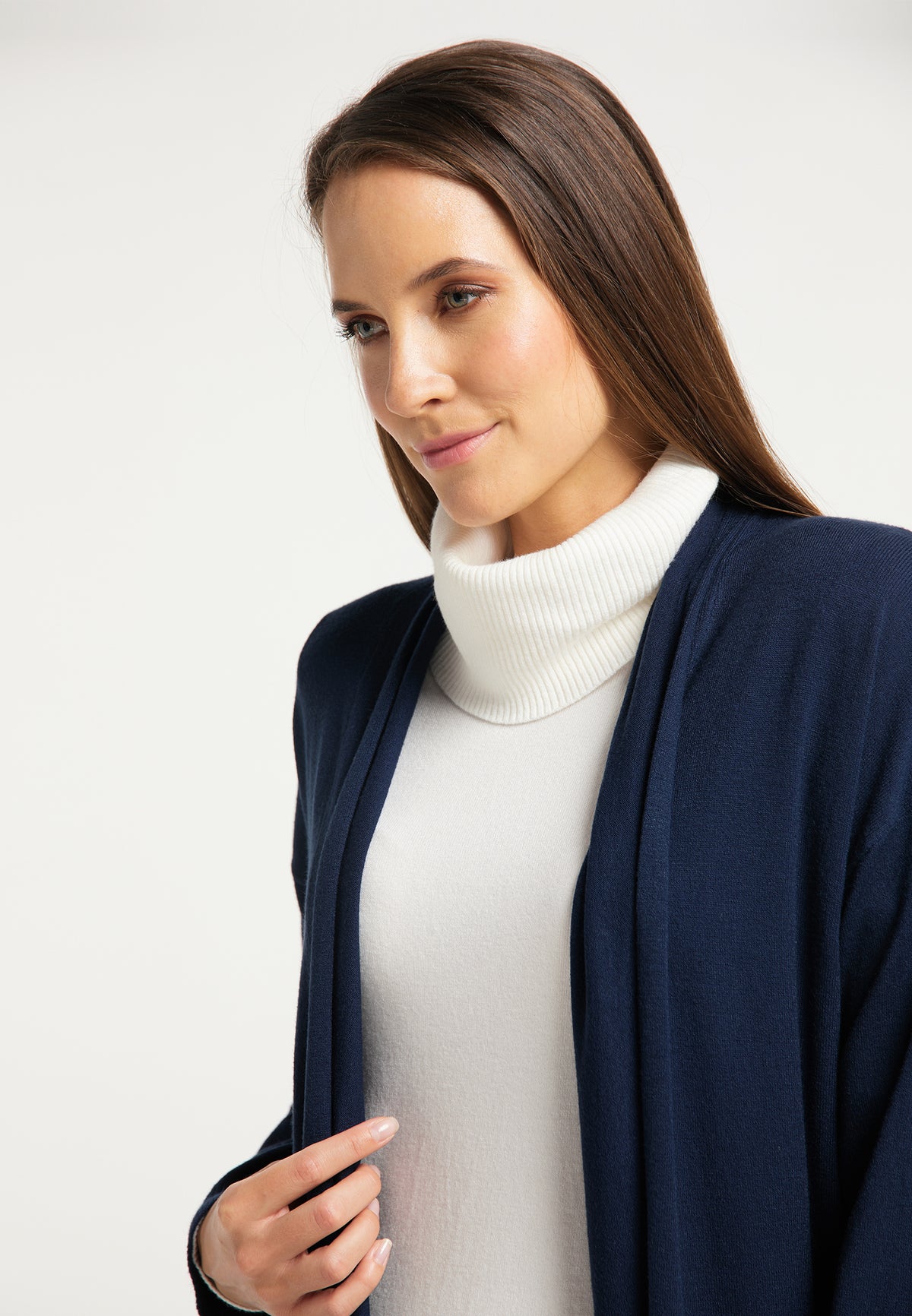 DreiMaster Klassik Kobiety sweter rozpinany