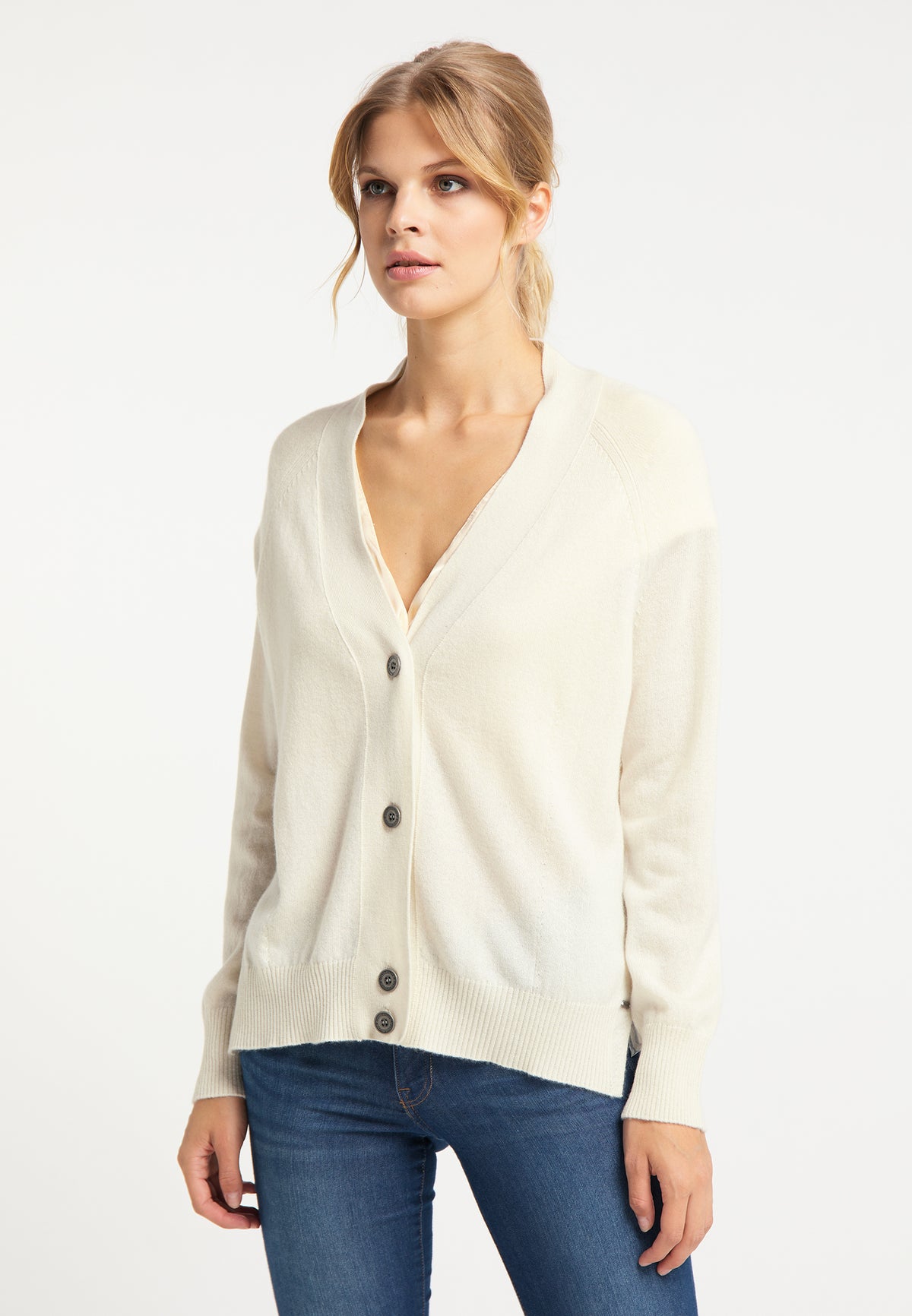 DreiMaster PREMIUM Damen-Kaschmir-Cardigan