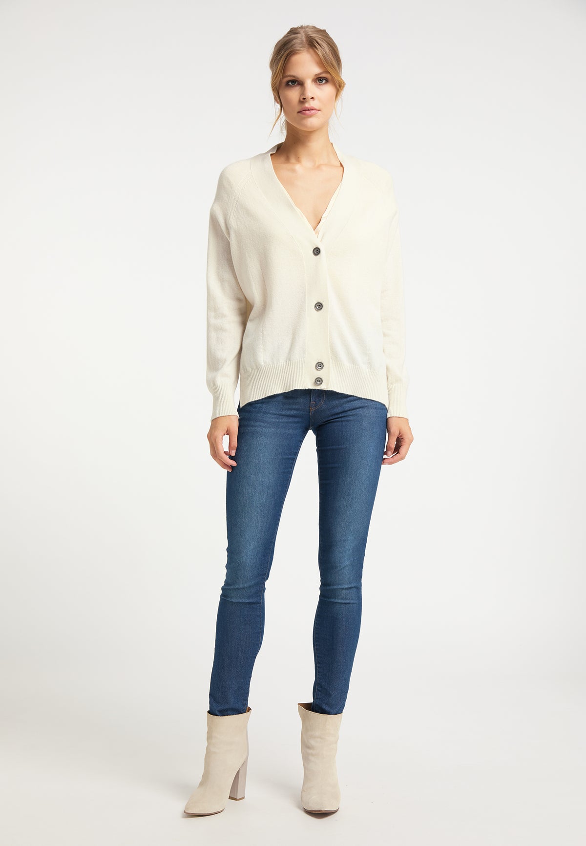 DreiMaster PREMIUM Damen-Kaschmir-Cardigan