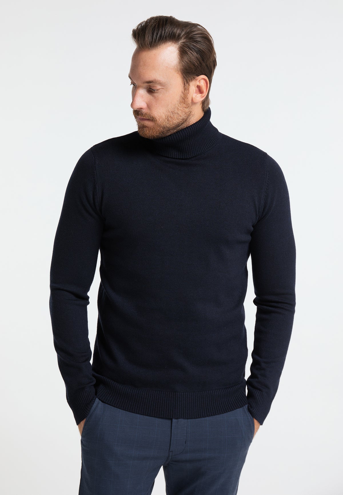 DreiMaster Klassik Mężczyźni golf sweter