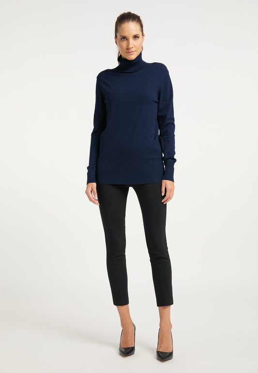 DreiMaster Klassik Damen-Rollkragenpullover