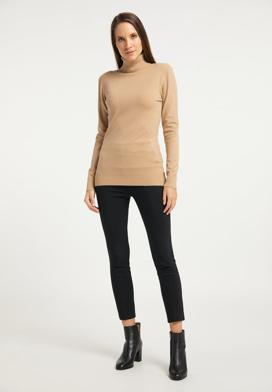 DreiMaster Klassik Damen-Rollkragenpullover