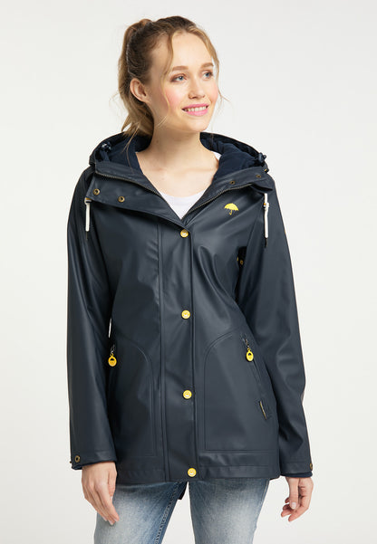 Schmuddelwedda Damen 3-in-1-Regenmantel