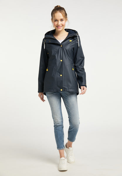 Schmuddelwedda Damen 3-in-1-Regenmantel