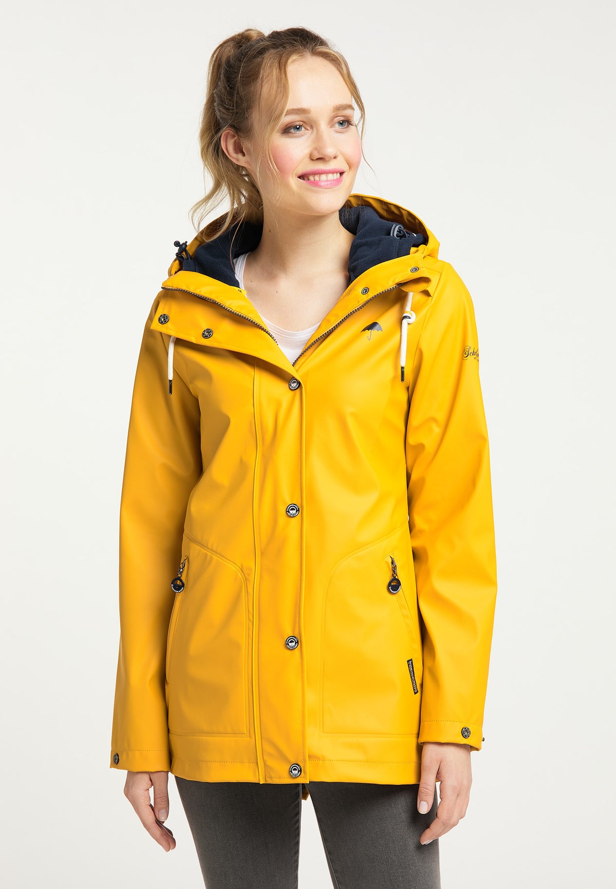 Schmuddelwedda Damen 3-in-1-Regenmantel