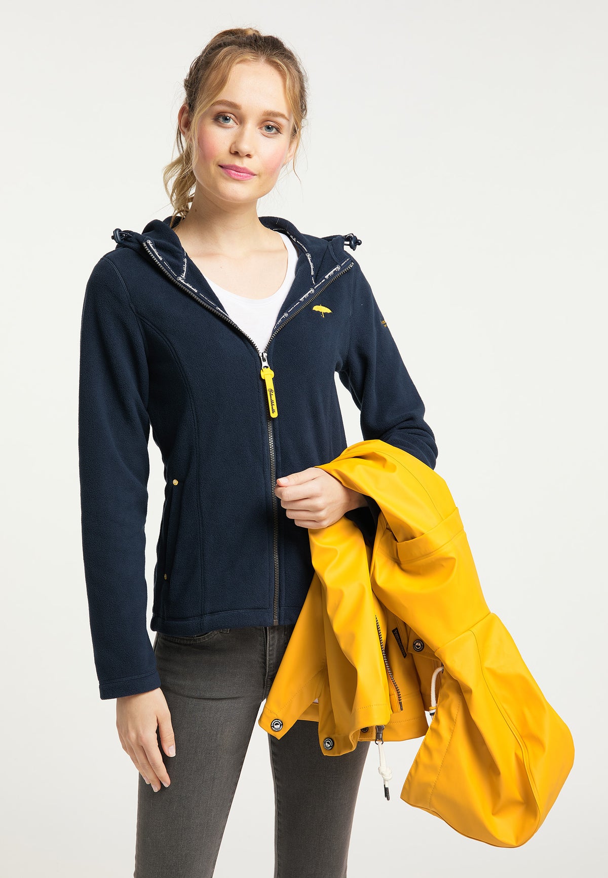 Schmuddelwedda Damen 3-in-1-Regenmantel