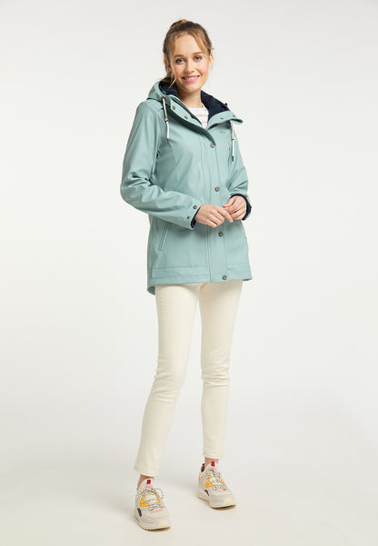 Schmuddelwedda Damen 3-in-1-Regenmantel