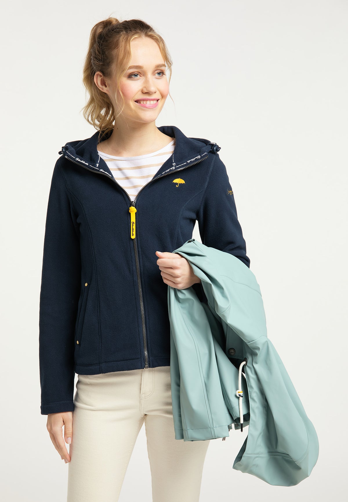 Schmuddelwedda Damen 3-in-1-Regenmantel