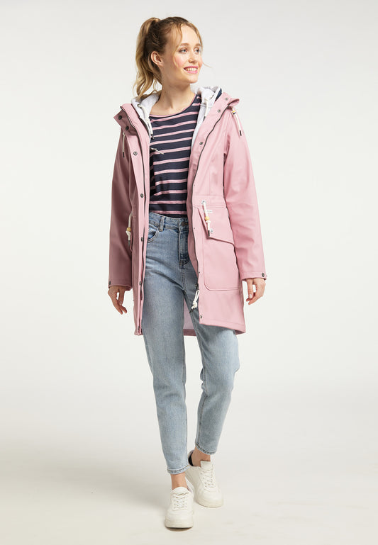 Schmuddelwedda Damen 3-in-1-Regenmantel