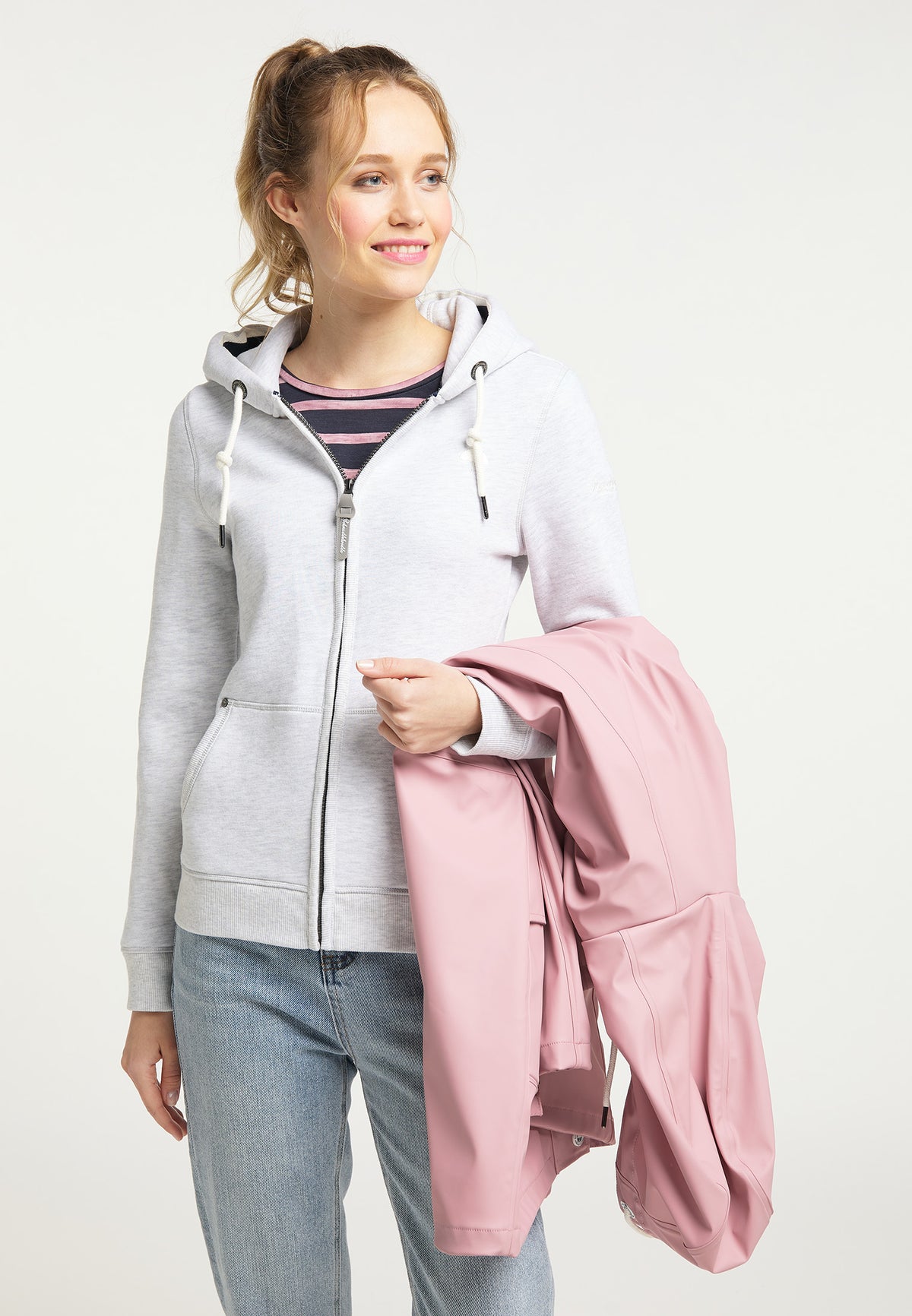 Schmuddelwedda Damen 3-in-1-Regenmantel