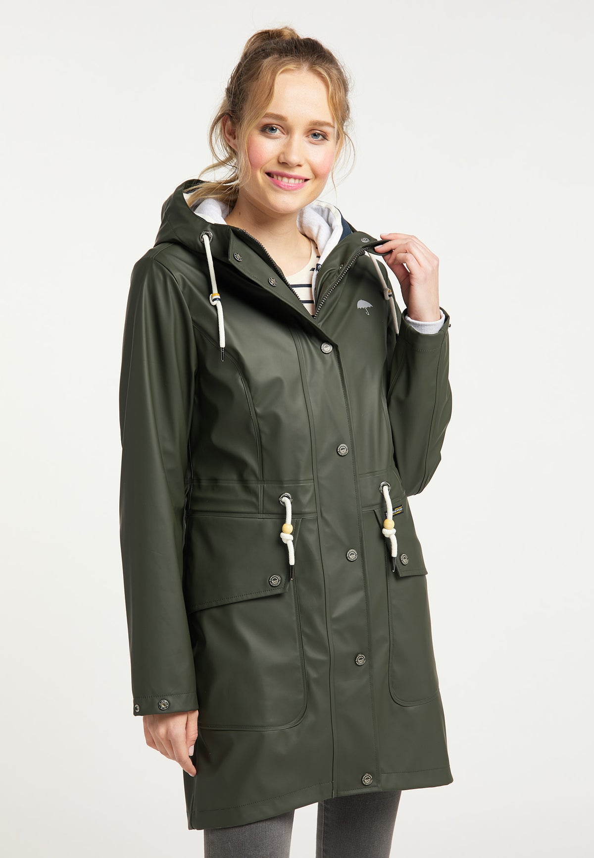 Schmuddelwedda Damen 3-in-1-Regenmantel