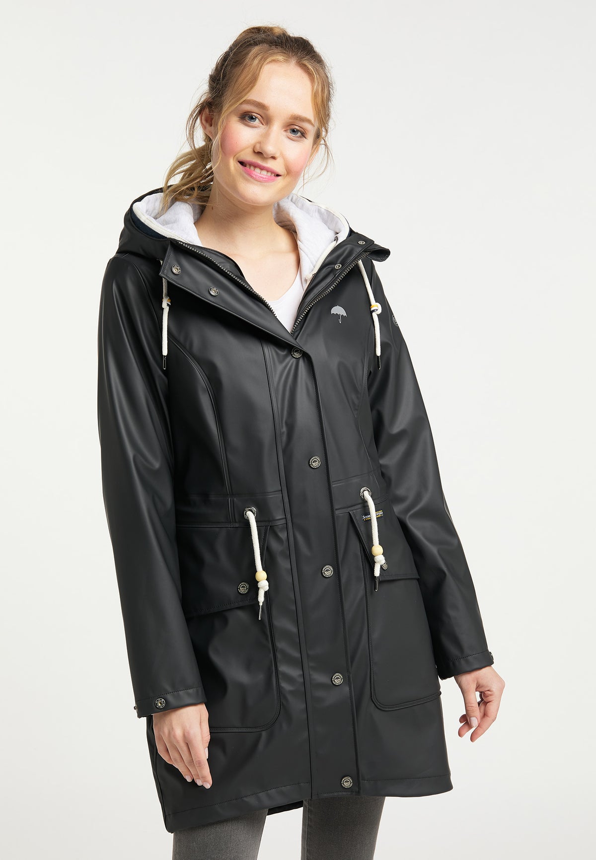 Schmuddelwedda Damen 3-in-1-Regenmantel