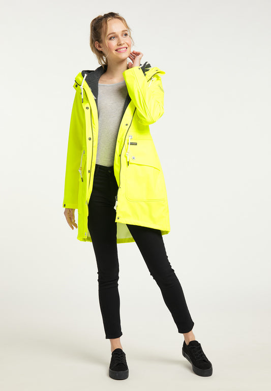 Schmuddelwedda Damen 3-in-1-Regenmantel
