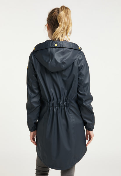 Schmuddelwedda Damen 3-in-1-Regenmantel