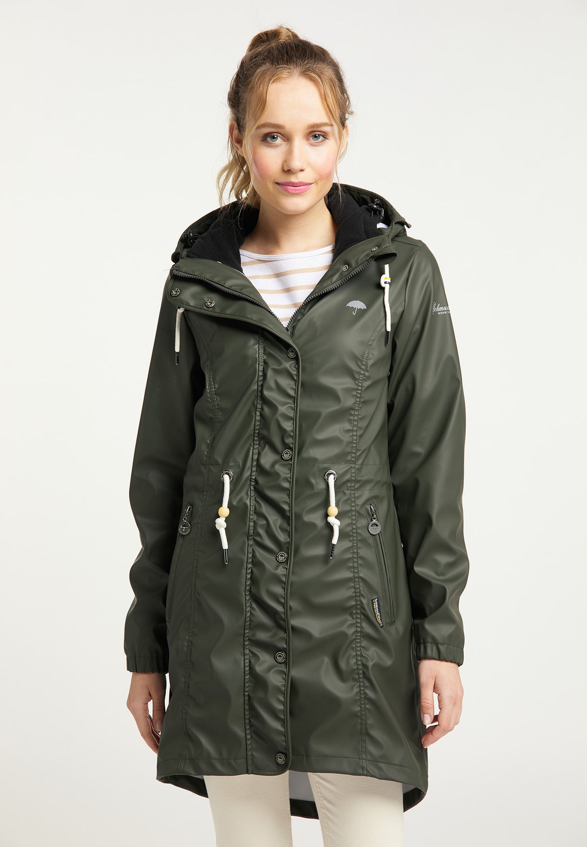 Schmuddelwedda Damen 3-in-1-Regenmantel
