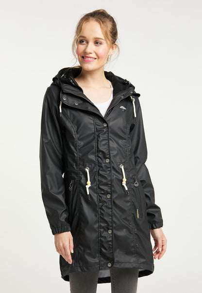 Schmuddelwedda Damen 3-in-1-Regenmantel