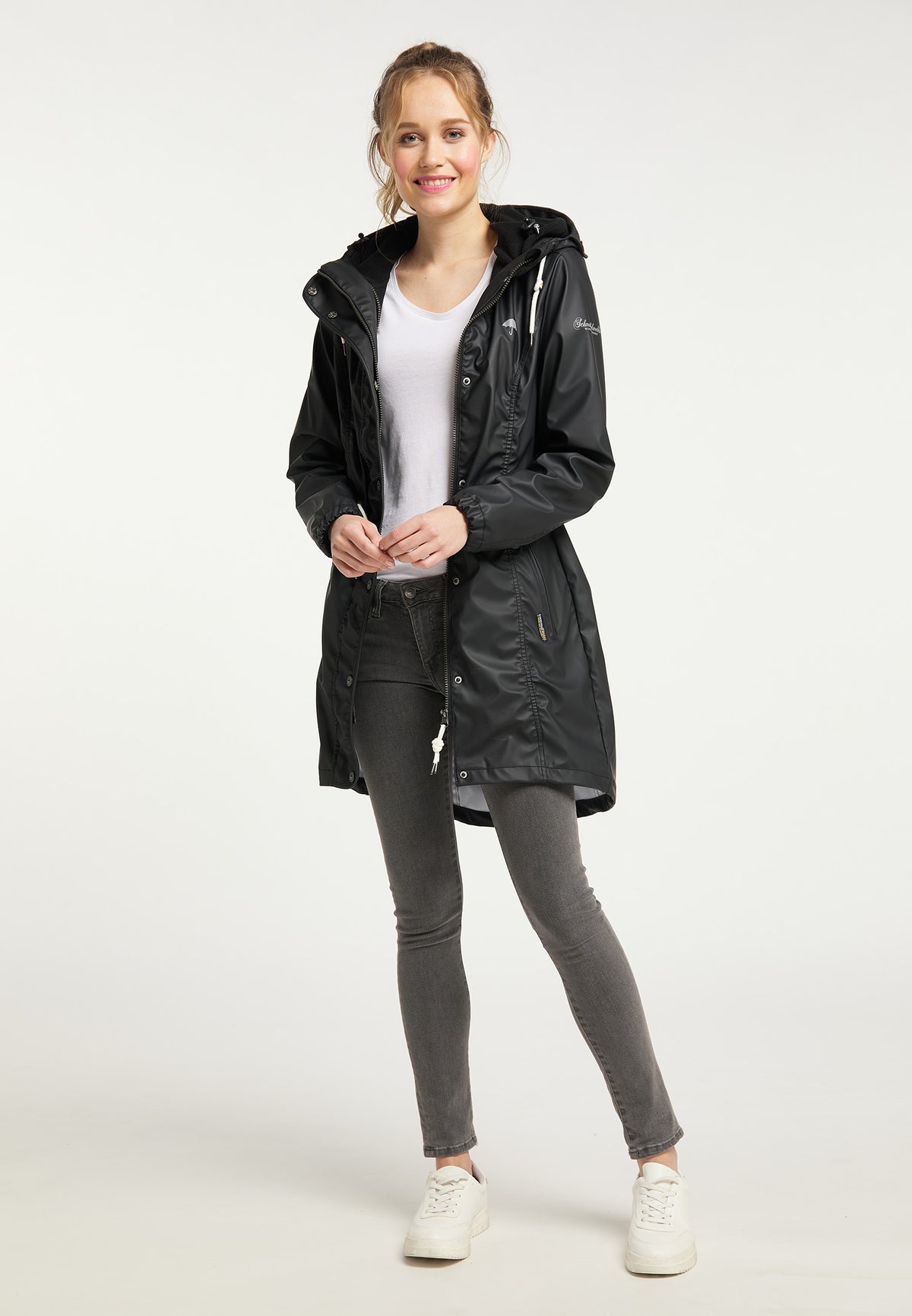 Schmuddelwedda Damen 3-in-1-Regenmantel