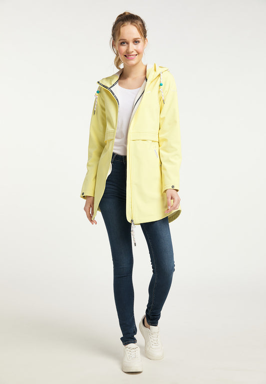 Schmuddelwedda Damen-Kurzmantel mit Magic Print