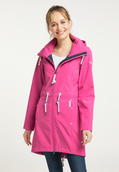 Schmuddelwedda Women's Softshellmantel mit Magic-Print