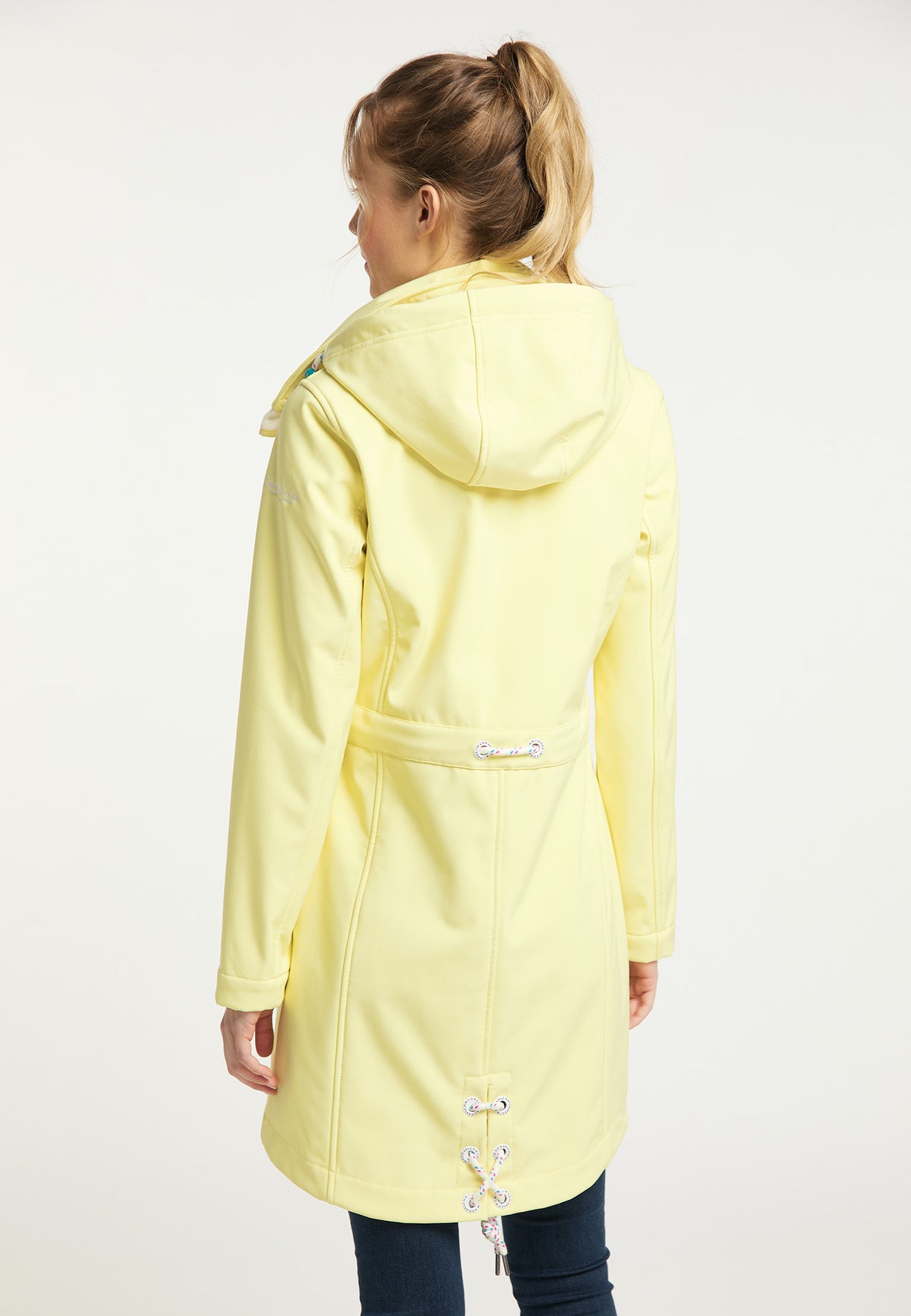 Schmuddelwedda Damen-Softshellmantel mit Magic-Print