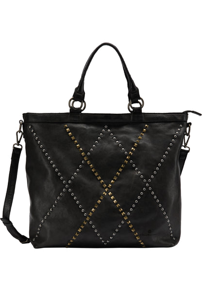 DreiMaster Vintage Damen Lederhandtasche