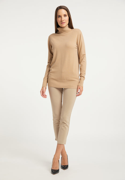 DreiMaster Klassik Damen-Rollkragenpullover