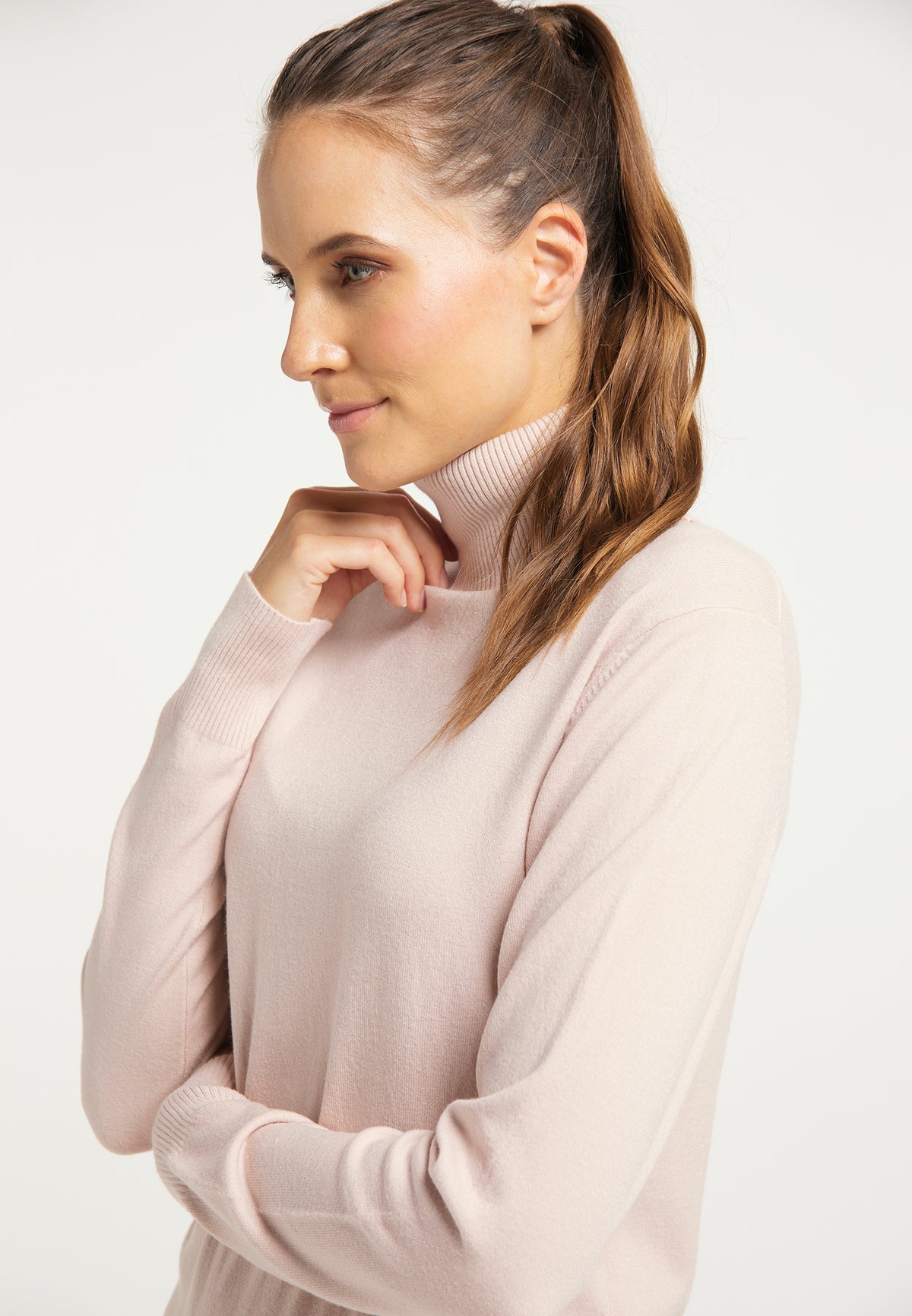 DreiMaster Klassik Damen-Rollkragenpullover