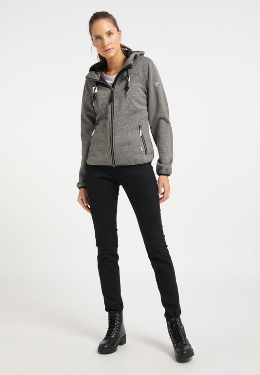 ICEBOUND Damen-Funktionsjacke aus Strickfleece