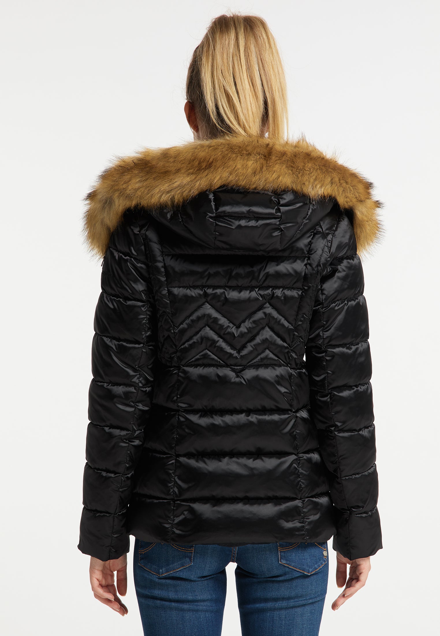 DreiMaster Klassik Damen wattierte Steppjacke