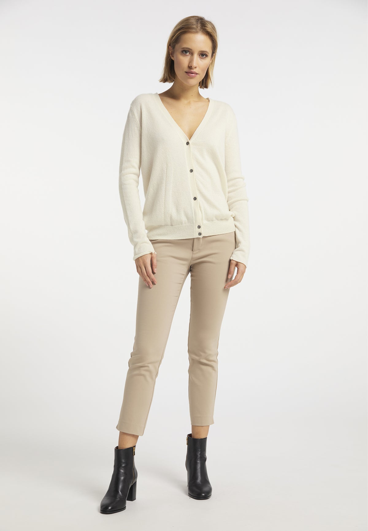 DreiMaster PREMIUM Damen-Kaschmir-Cardigan