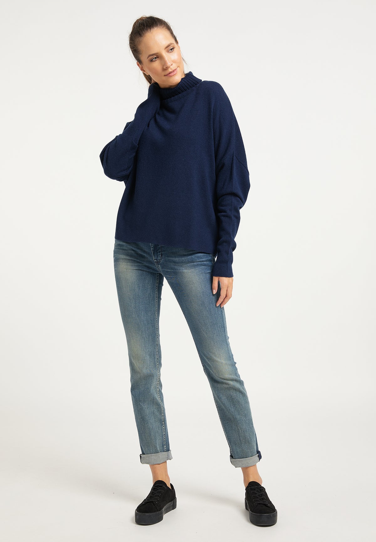 DreiMaster Vintage Women's Rollkragenpullover