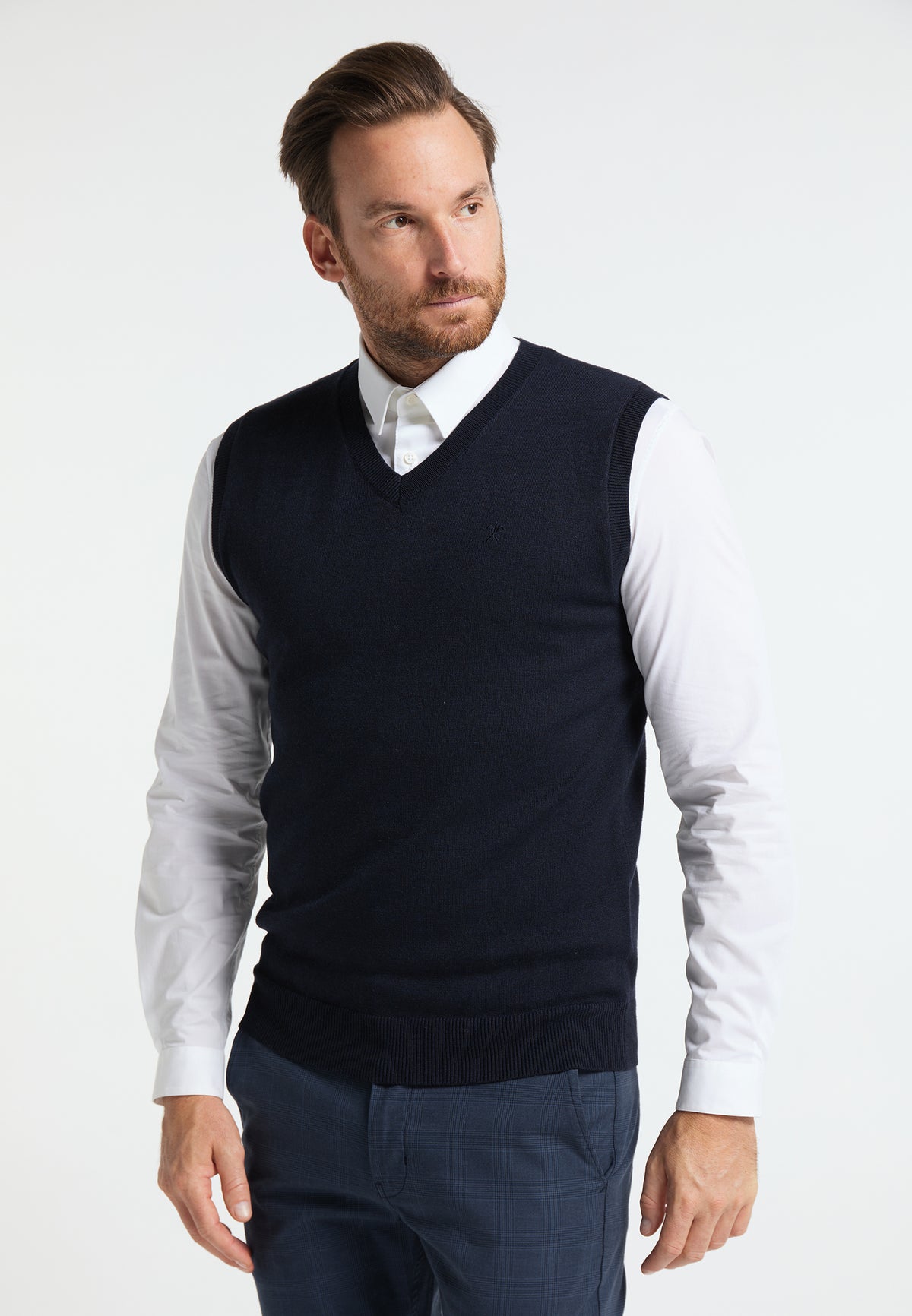 DreiMaster Klassik Men's Pullunder