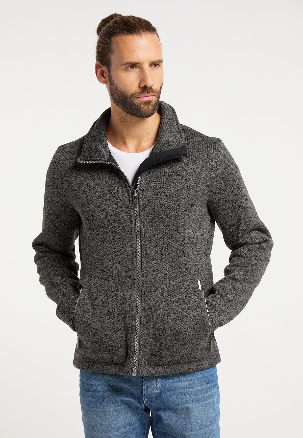 ICEBOUND Men's Strickfleecejacke