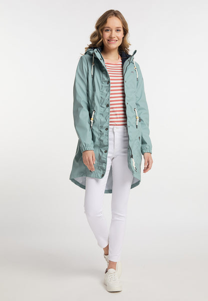 Schmuddelwedda Damen 3-in-1-Regenmantel