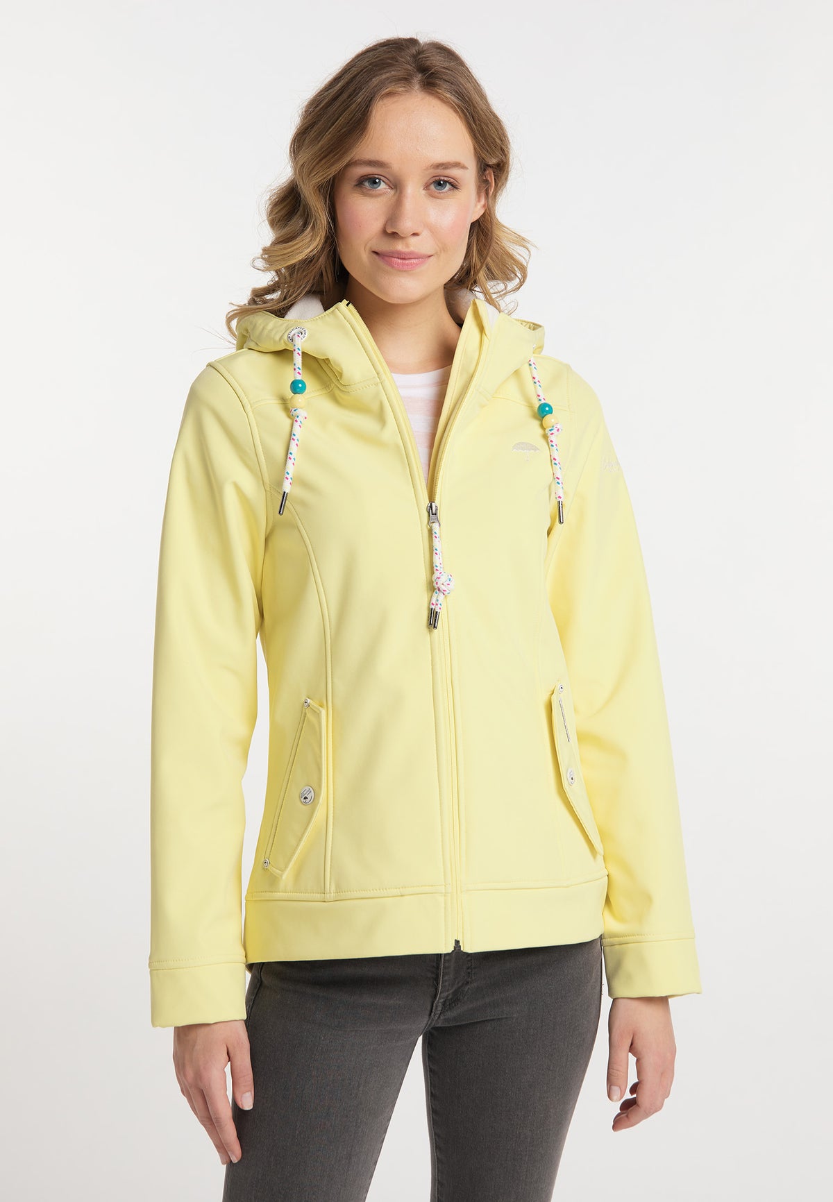 Schmuddelwedda Damen Softshelljacke mit Magic-Print
