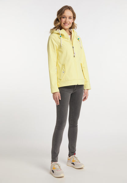 Schmuddelwedda Damen Softshelljacke mit Magic-Print
