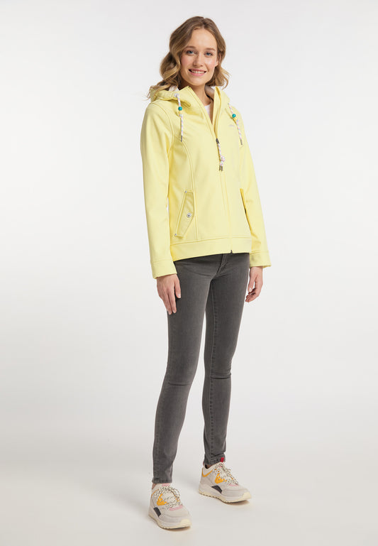 Schmuddelwedda Damen Softshelljacke mit Magic-Print